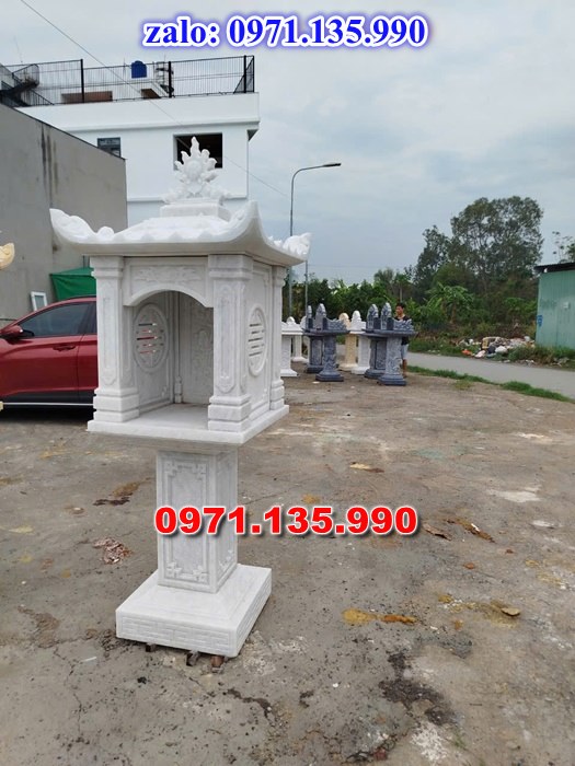 am thờ thần linh, am để tro cốt, am thờ trước nhà, kích thước am thờ, giá bán am thờ,
