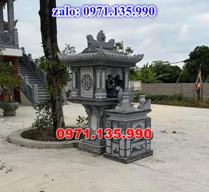 am thờ thần linh, am để tro cốt, am thờ trước nhà, kích thước am thờ, giá bán am thờ,