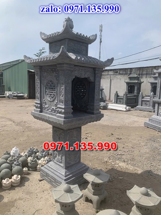 am thờ thần linh, am để tro cốt, am thờ trước nhà, kích thước am thờ, giá bán am thờ,