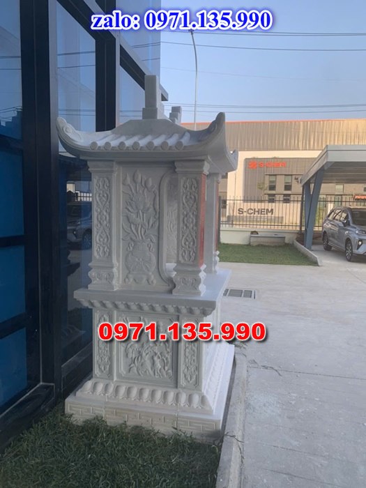 am thờ thần linh, am để tro cốt, am thờ trước nhà, kích thước am thờ, giá bán am thờ,