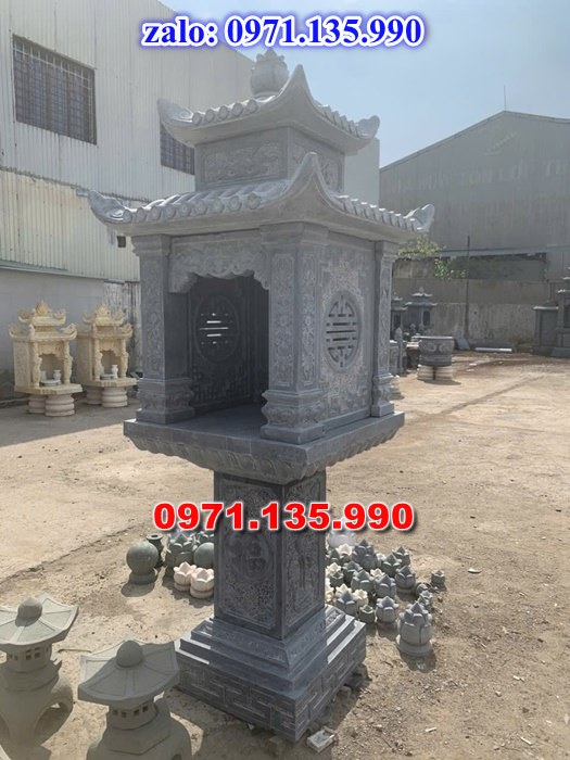 am thờ thần linh, am để tro cốt, am thờ trước nhà, kích thước am thờ, giá bán am thờ,