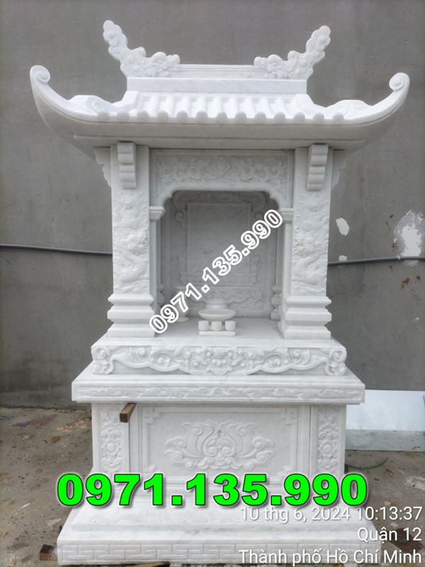 Xây am thờ bằng đá ngoài trời để tro cốt bán bạc liêu