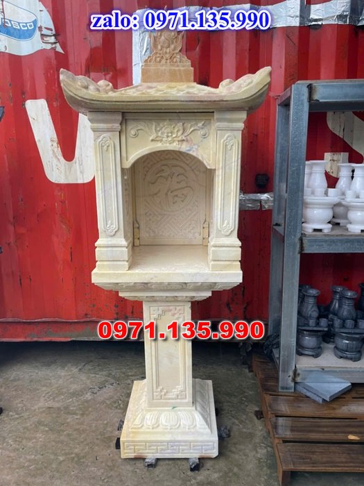 am thờ thần linh, am để tro cốt, am thờ trước nhà, kích thước am thờ, giá bán am thờ,