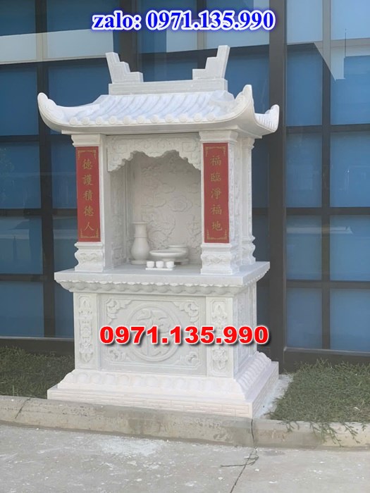 am thờ thần linh, am để tro cốt, am thờ trước nhà, kích thước am thờ, giá bán am thờ,