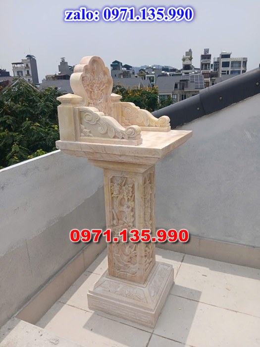 am thờ thần linh, am để tro cốt, am thờ trước nhà, kích thước am thờ, giá bán am thờ,