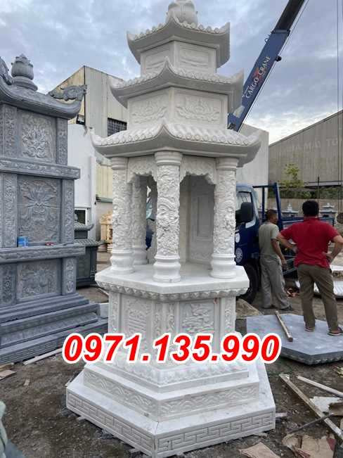 Hoa Văn Chạm Khắc xây tháp phật giáo