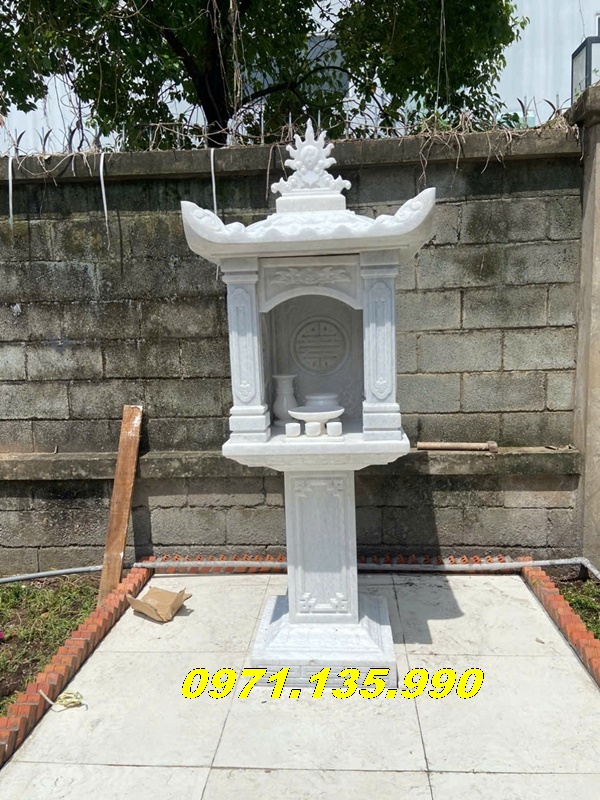 Mẫu Bàn Thờ Thiên Chất Liệu Đá Trắng Mới 2025Kích Thước Mặt Bàn 61Cm x 61Cm - Cao 1m97
Gía Giao Lắp Đặt Hoàn Thiện Tại TP HCM : 28Triệu