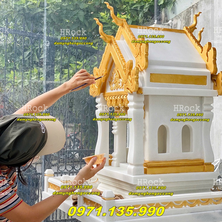 Mẫu Bàn Thờ Tứ Diện Bằng Đá Bán Bình Định