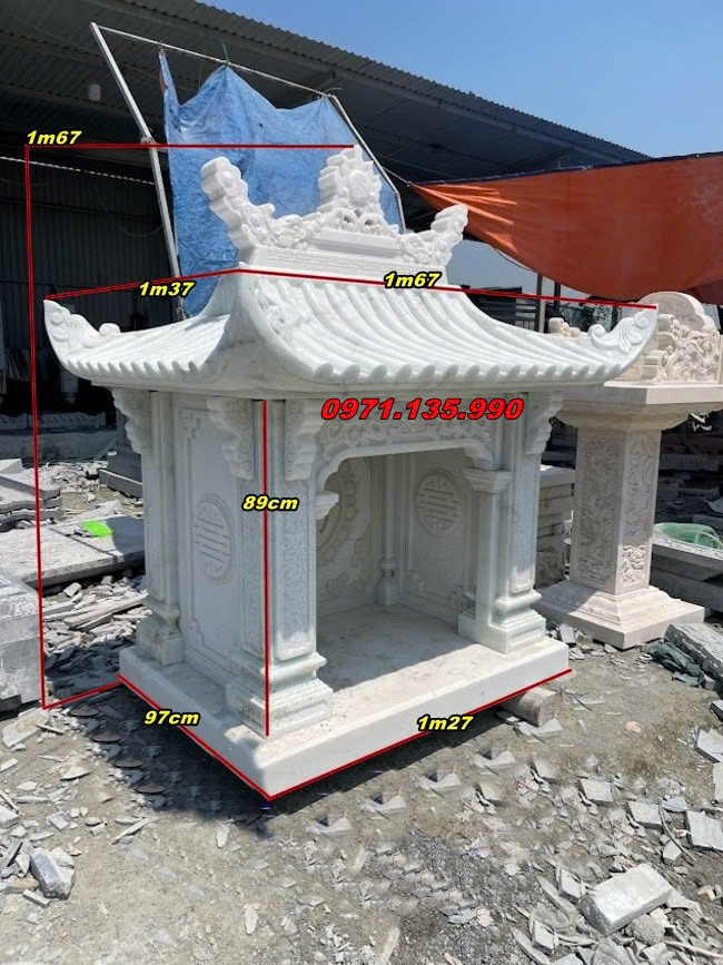 Hoa Văn Thường Được Chạm Khắc Trên Cây Hương Cô Cậu Bằng Đá