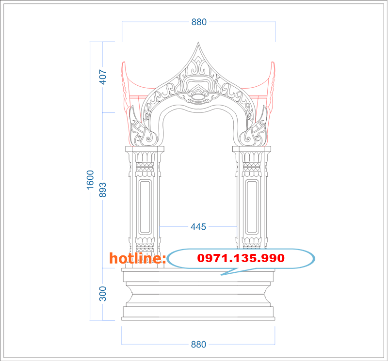 Hoa Văn Thường Được Chạm Khắc Bằng Đá