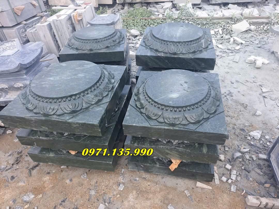 Đá táng kê cột hình tròn