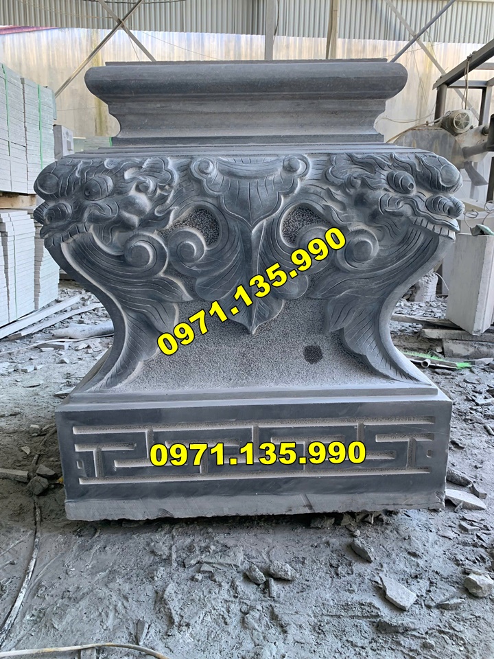 100 Mẫu Đá Táng Hình Vuông Kê Chân Cột Nhà Gỗ Đẹp - Chân Tảng Vuông
