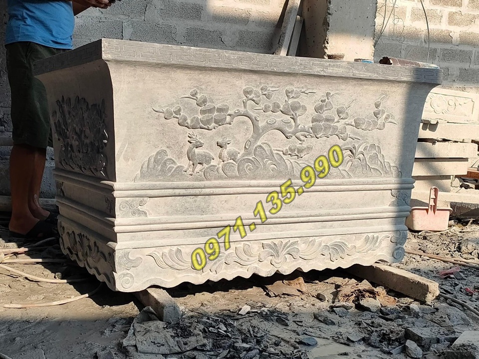 Một Số Mẫu Chậu Bằng Đá Thịnh Hành Hiện Nay