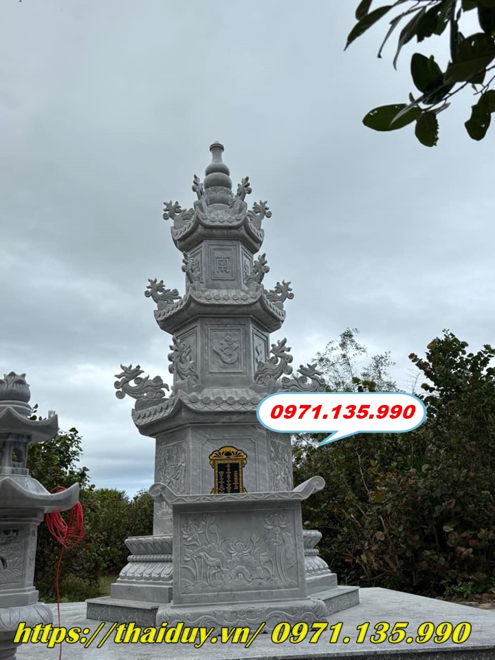 Thân Tháp mộ tháp đá Phật giáo