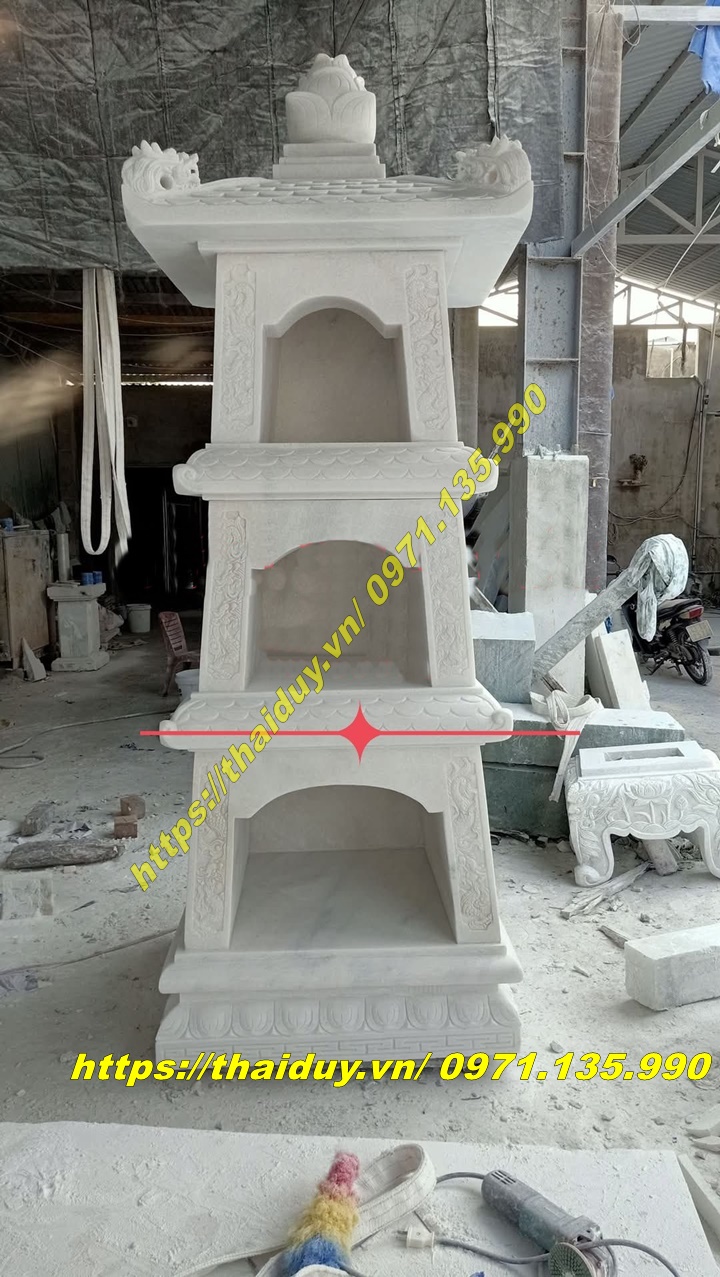 Nóc Tháp (Đỉnh Tháp) mộ tháp đá Phật giáo