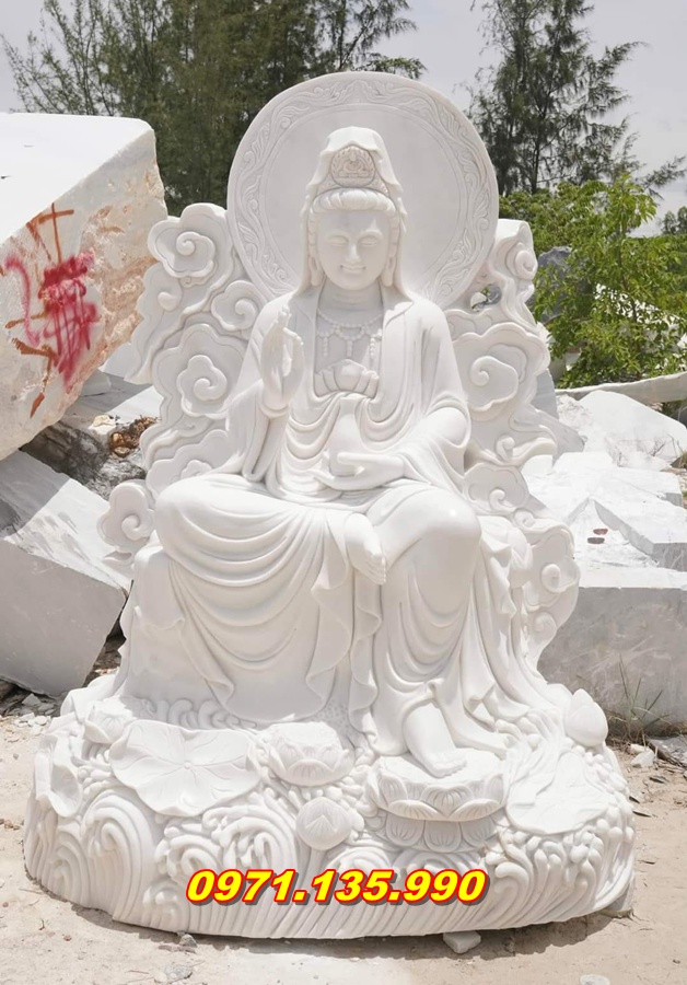 Vị trí đặt tượng Quan Âm bằng đá