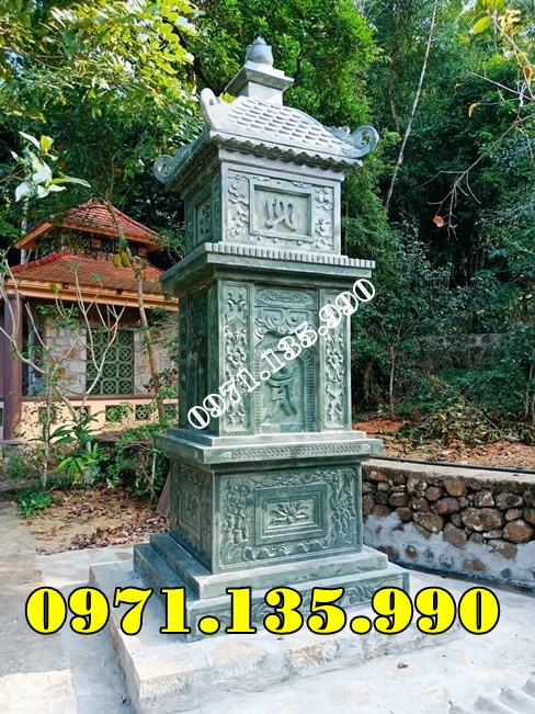 Đá hoa cương (granite) mộ tháp đá Phật giáo