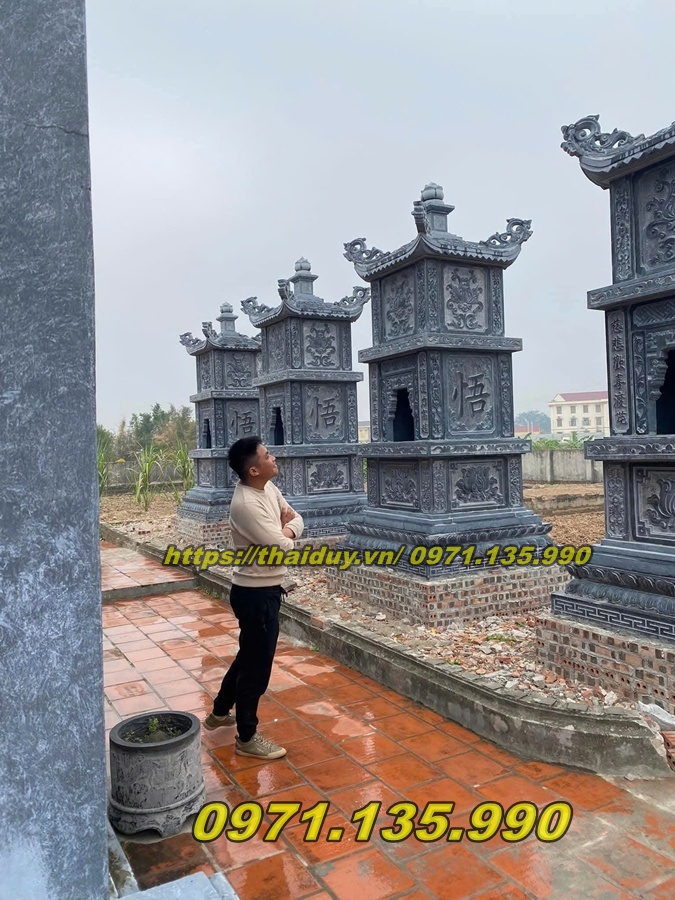 Kích Thước Theo Khoảng Cách 2 Giác Đối Diện (Áp dụng cho Tháp Đa Giác)