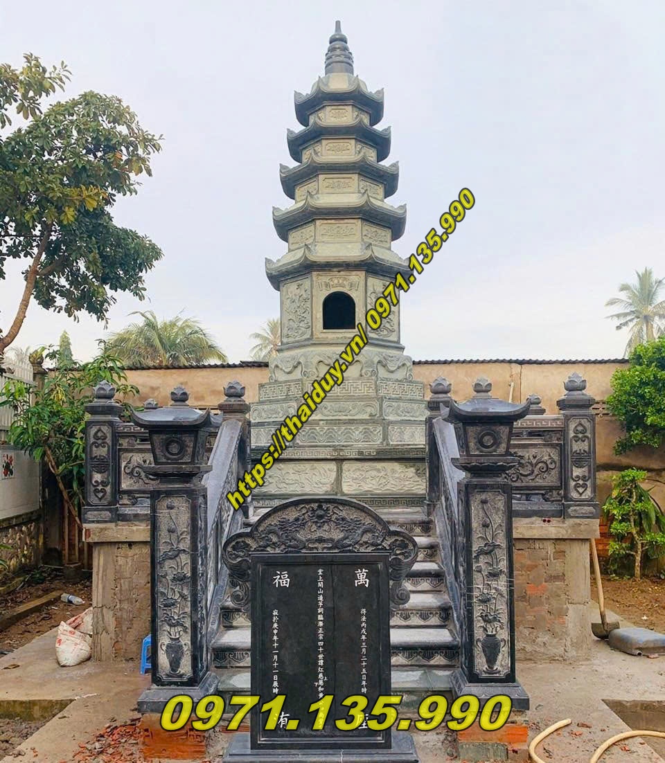 Tổng Hợp Các Họa Tiết Phổ Biến Trên Mộ Tháp Đá Thờ Hũ Tro Cốt