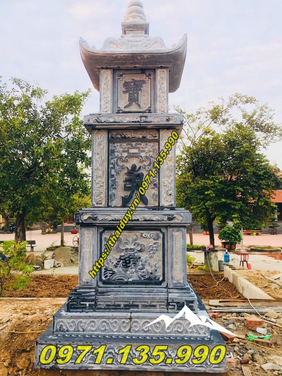 Tóm Lược Ý Nghĩa Tâm Linh Của Mộ Tháp Đá Thờ Hũ Tro Cốt