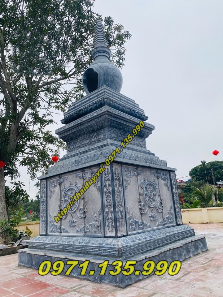 Cấu Tạo Của Mộ Tháp Đá Thờ Hũ Tro Cốt