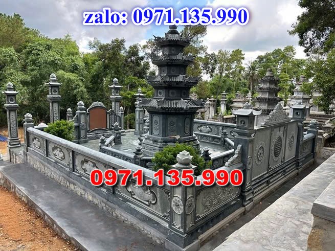 mộ tháp đá, bảo tháp đá, mộ tháp đá lục giác, mộ tháp đá để thờ tro cốt, giá bán mộ tháp bằng đá, thiết kế kích thước xây mộ tháp,