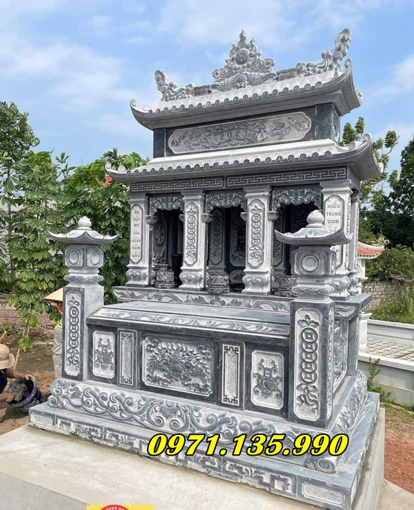 MỘ ĐÁ ĐÔI – LĂNG MỘ ĐÔI BẰNG ĐÁ NGUYÊN KHỐI ĐẸP, CHẤT LƯỢNG NHẤT HIỆN NAY