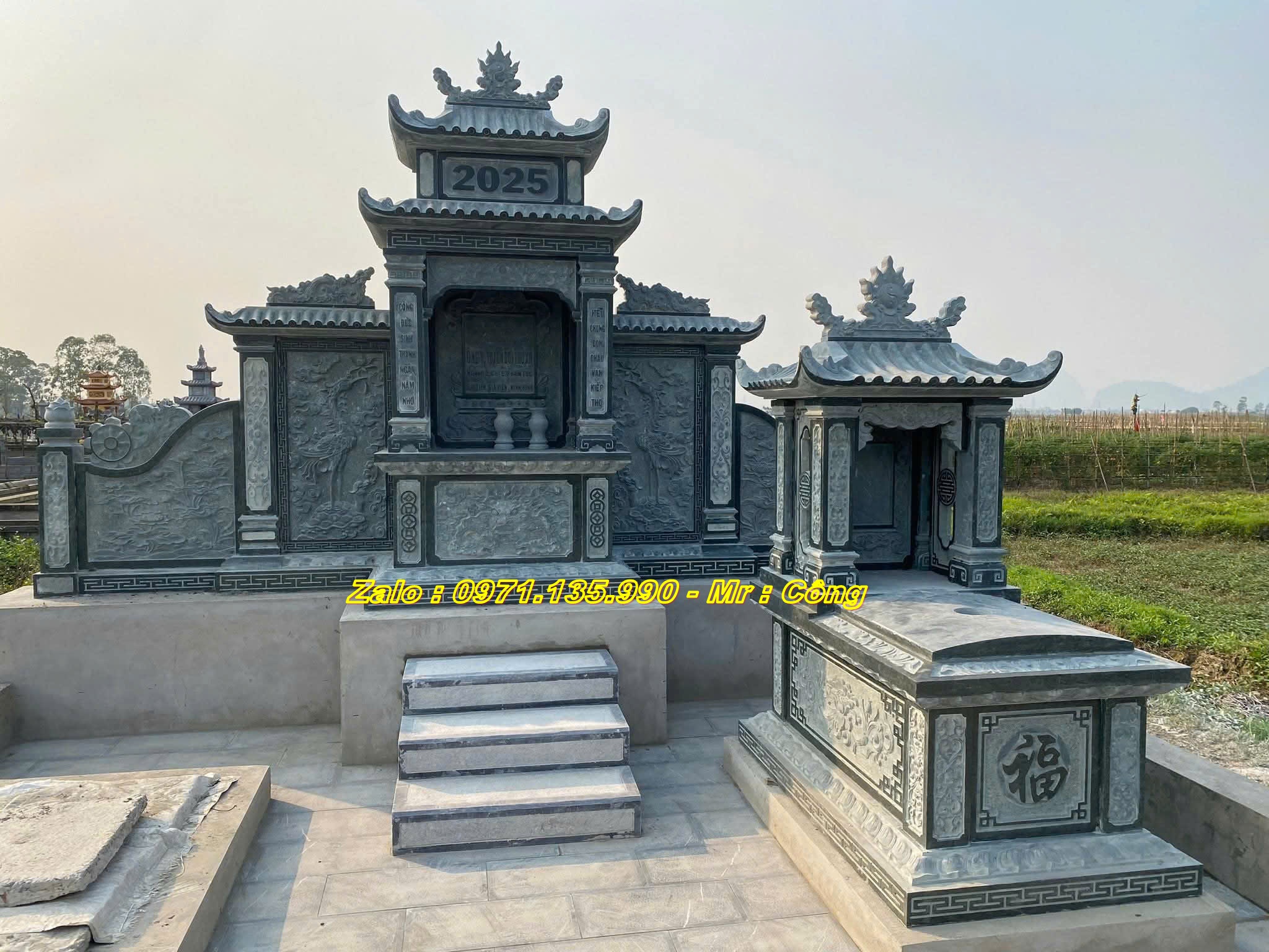 Các Mẫu Lăng Thờ Đá & Cây Hương Đá Đẹp