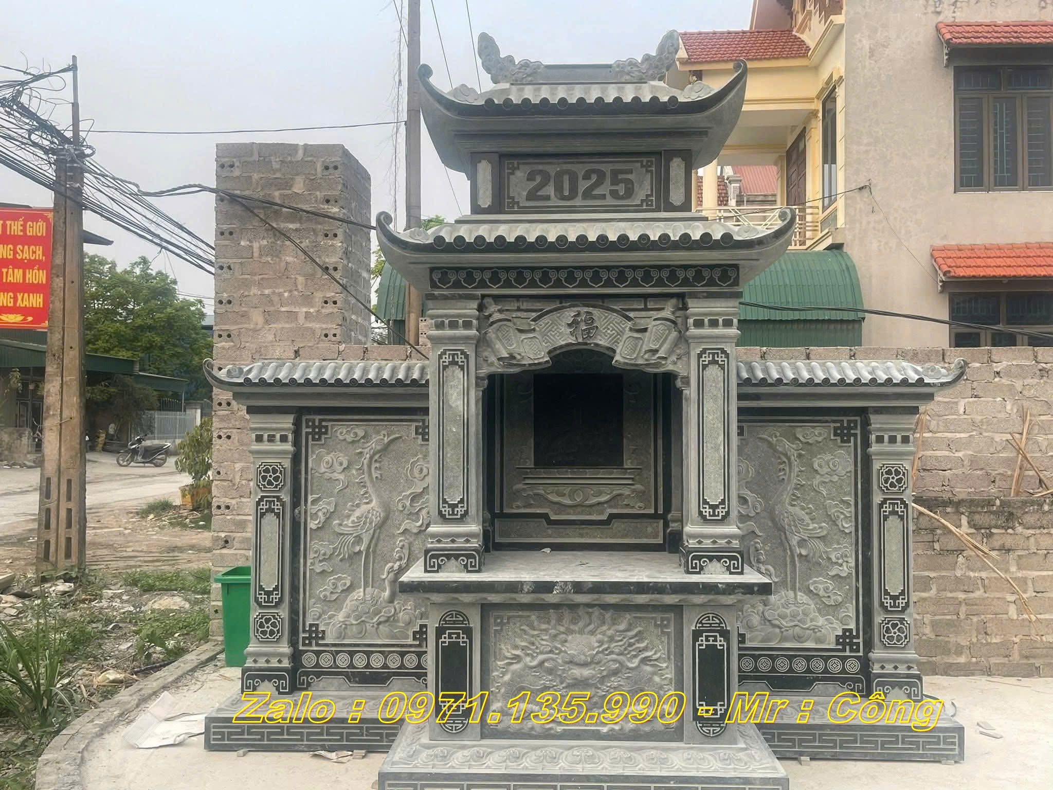 Cấu Tạo Cây Hương Đá Lăng Mộ Nghĩa Trang Gia Đình