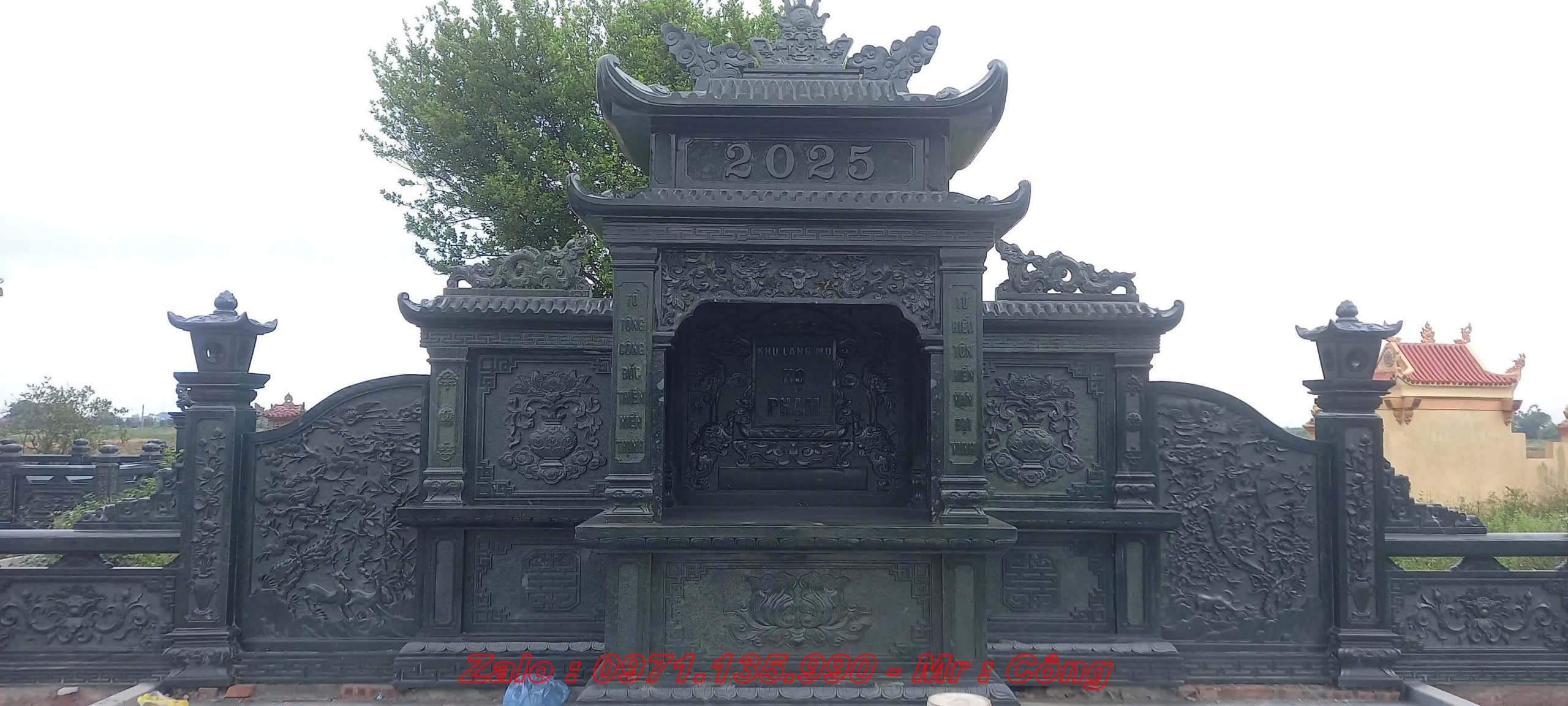 Kích Thước Lăng Thờ Đá & Cây Hương Đá (Theo Thước Lỗ Ban)