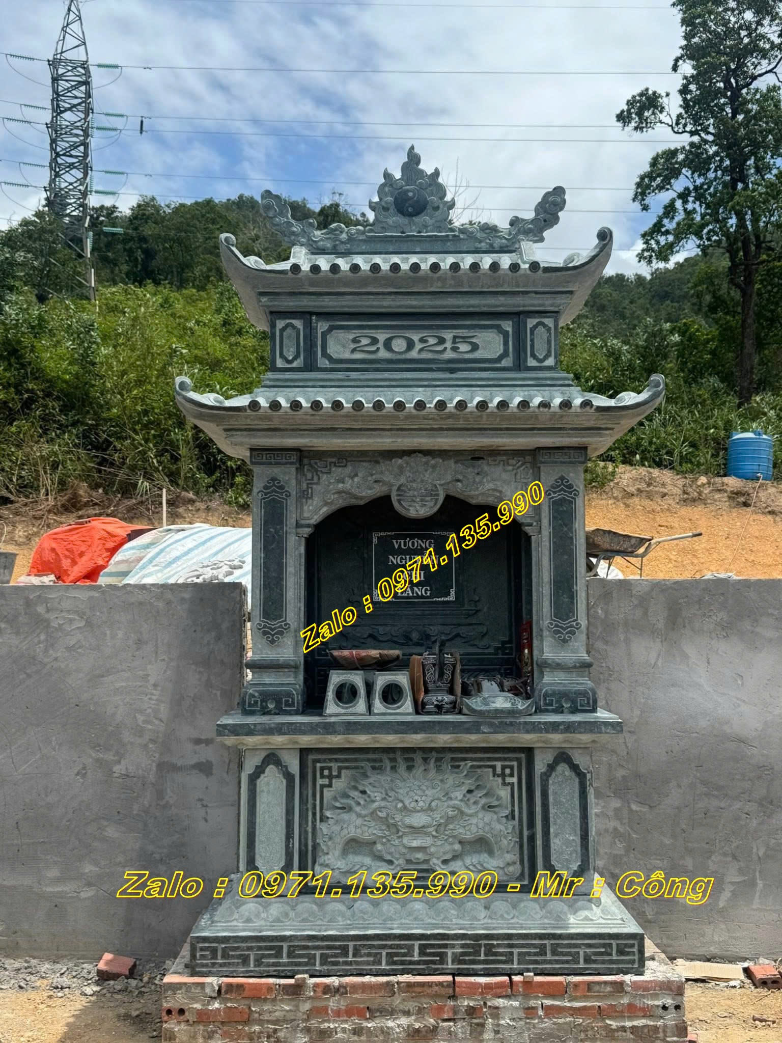 Cấu tạo tiêu chuẩn của am thờ đá ở TP.HCM