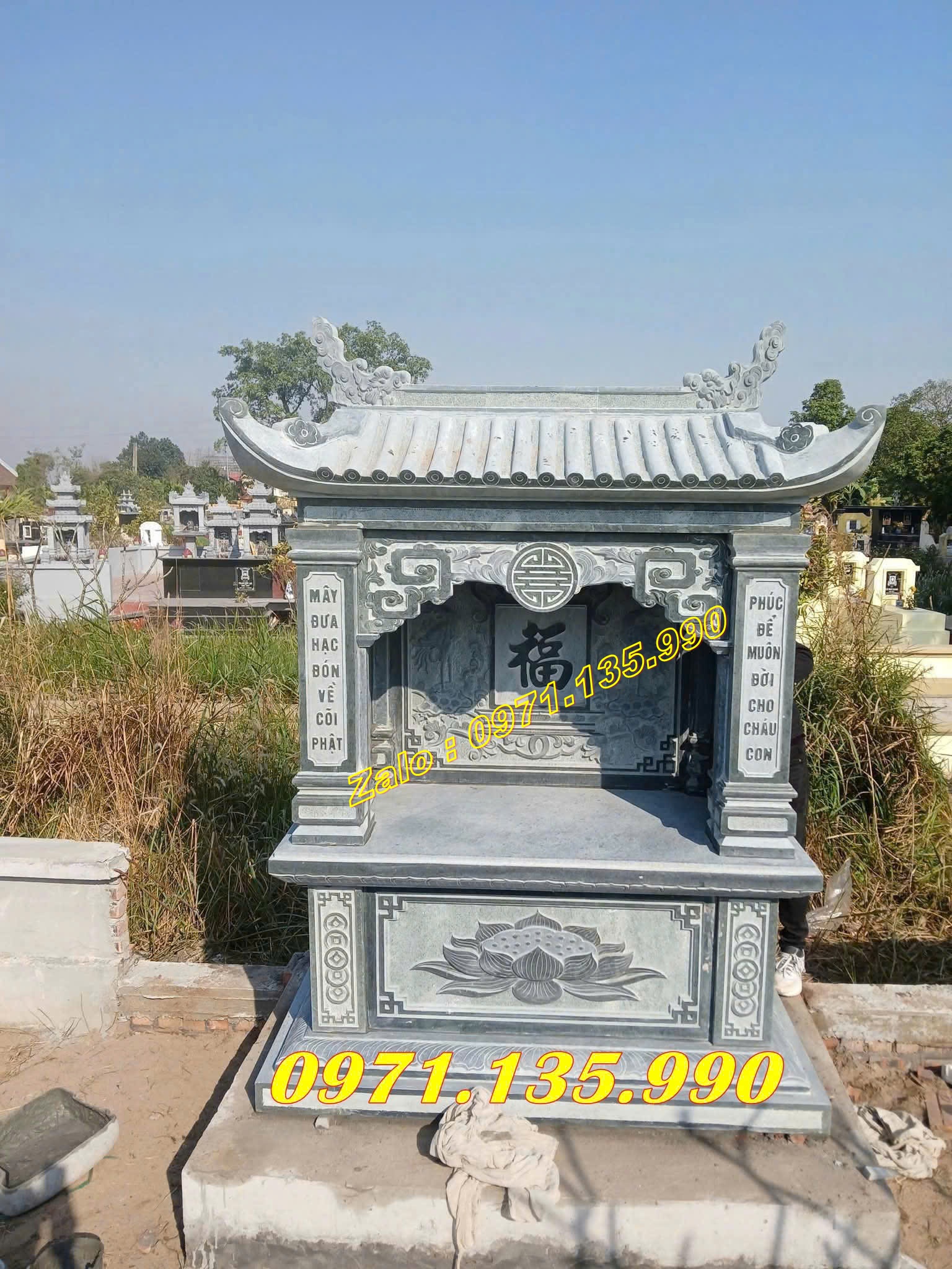 Giới thiệu tổng quan về am thờ – hũ tro cốt bằng đá