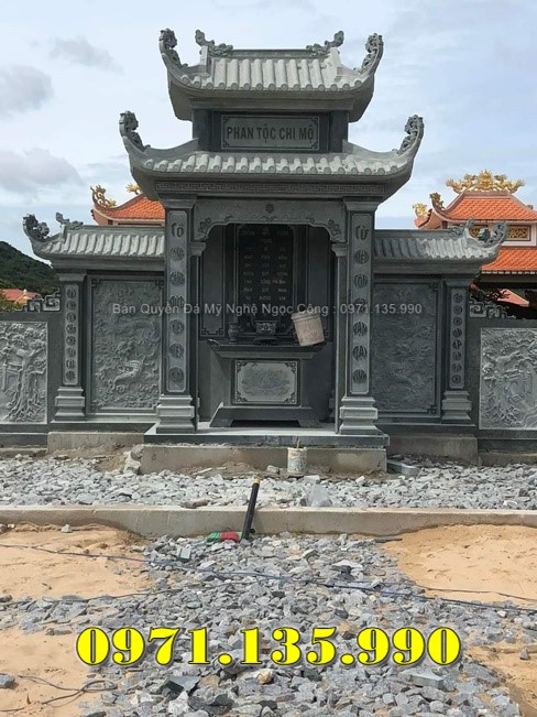 Cấu Tạo Của Lầu Thờ Đá Nghĩa Trang