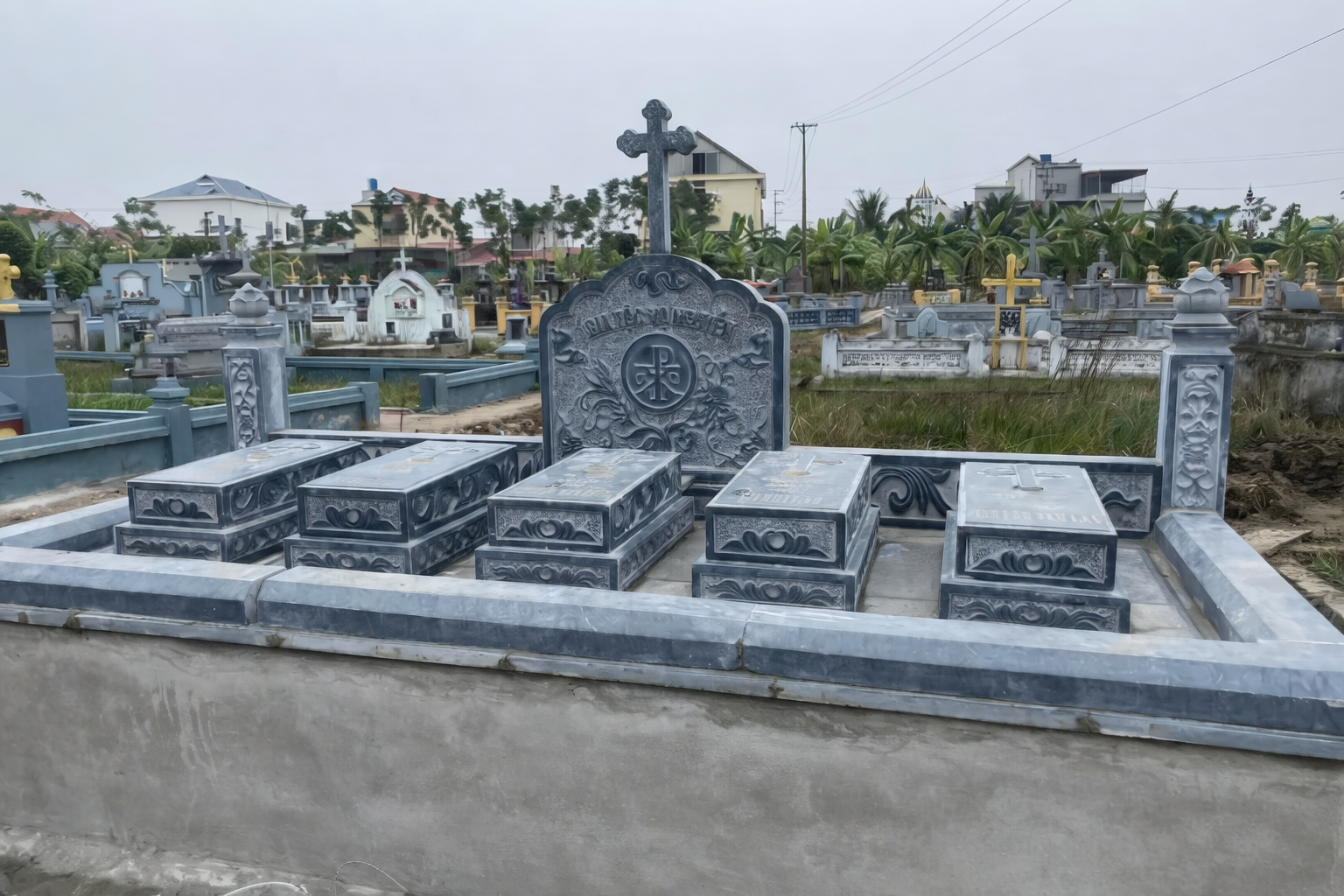 Lăng Mộ Đạo Thiên Chúa (Lăng Mộ Công Giáo) Bằng Đá