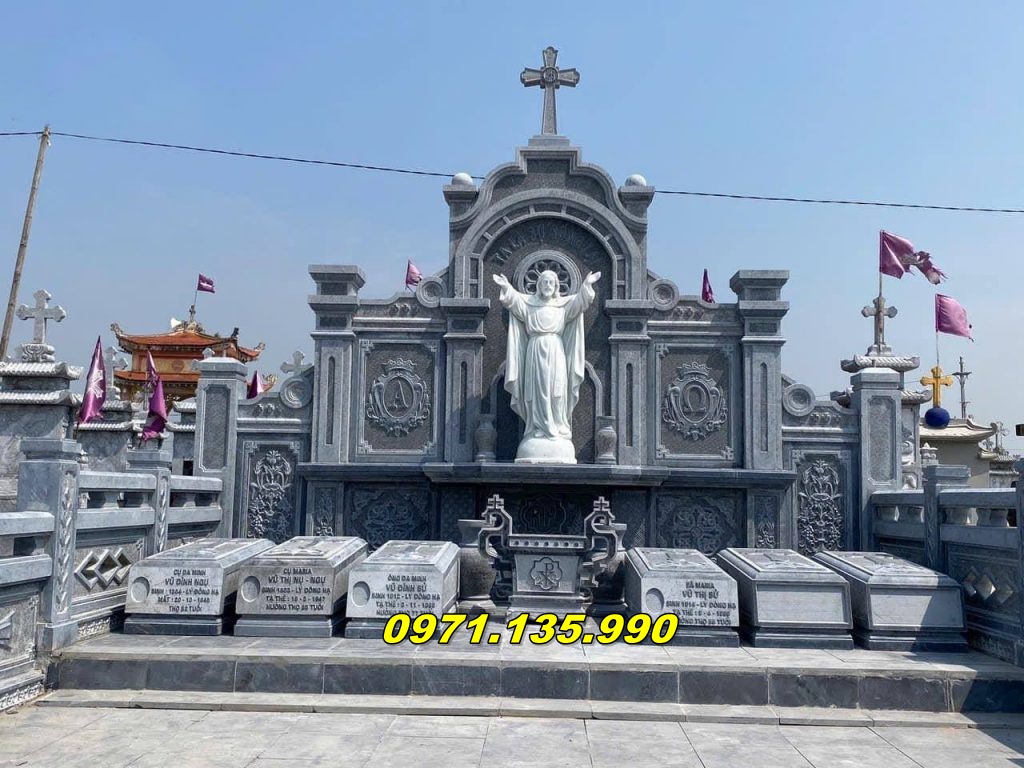 Bán Sẵn 53 Mộ Đá Công Giáo Chất Lượng Cao Tại Đồng Nai (1)