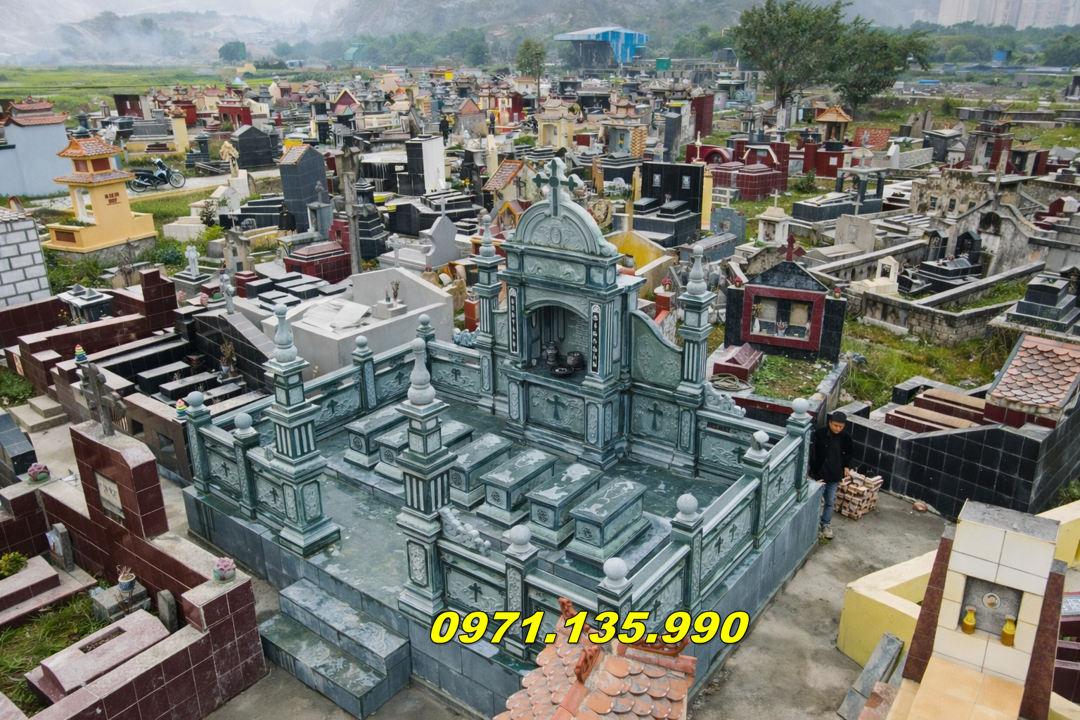 Bán Sẵn 88 Mộ Đá Công Giáo Chất Lượng Cao Tại Long An (1)