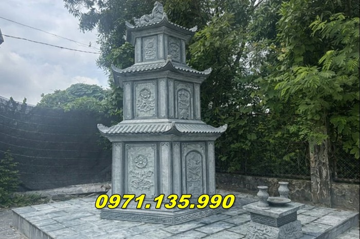 Kích thước tháp mộ đá để tro cốt chốt theo nhu cầu sử dụng trước