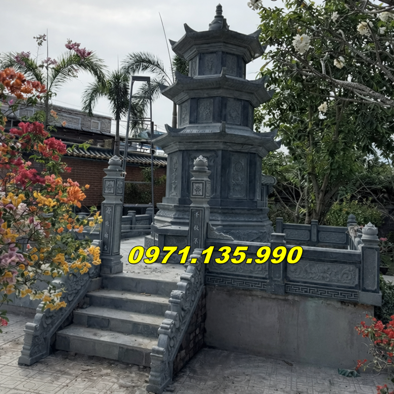 Kích thước tháp mộ đá để tro cốt chốt theo nhu cầu sử dụng trước