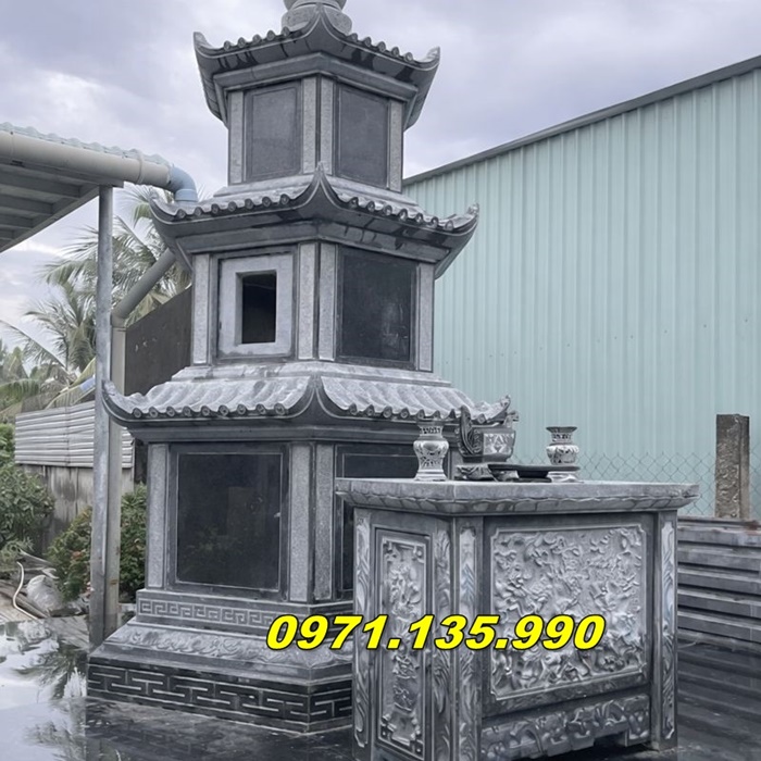 Tháp đựng hũ tro cốt nhiều hộc có khó dùng không