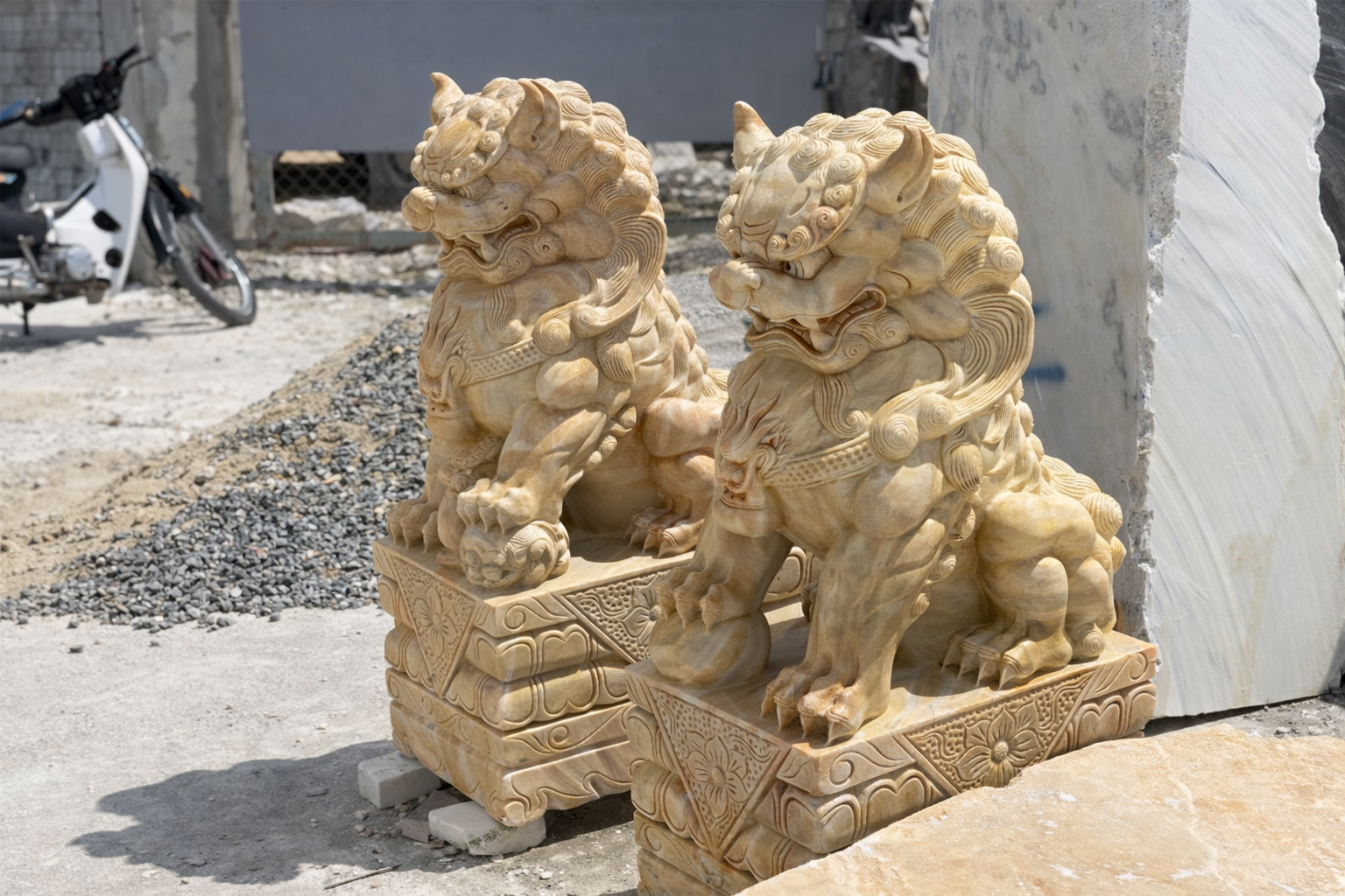 Ý Nghĩa Phong Thủy Của Kỳ Lân Đá