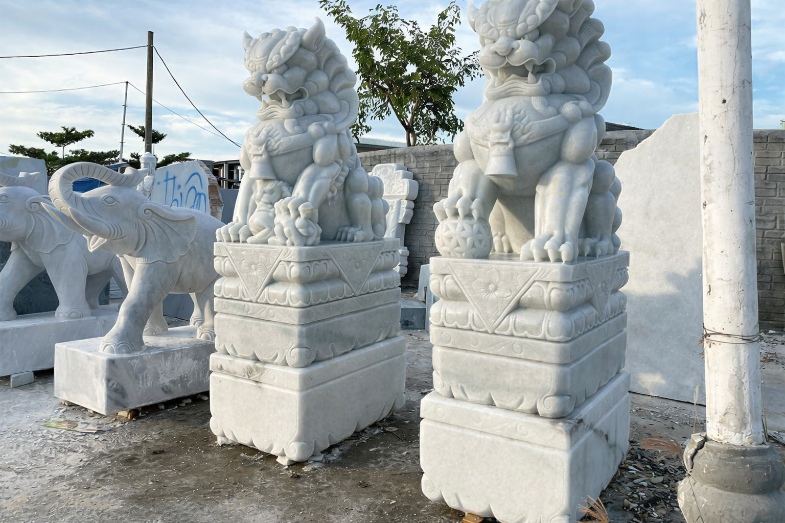 Cách Đặt Kỳ Lân Đá Đúng Phong Thủy