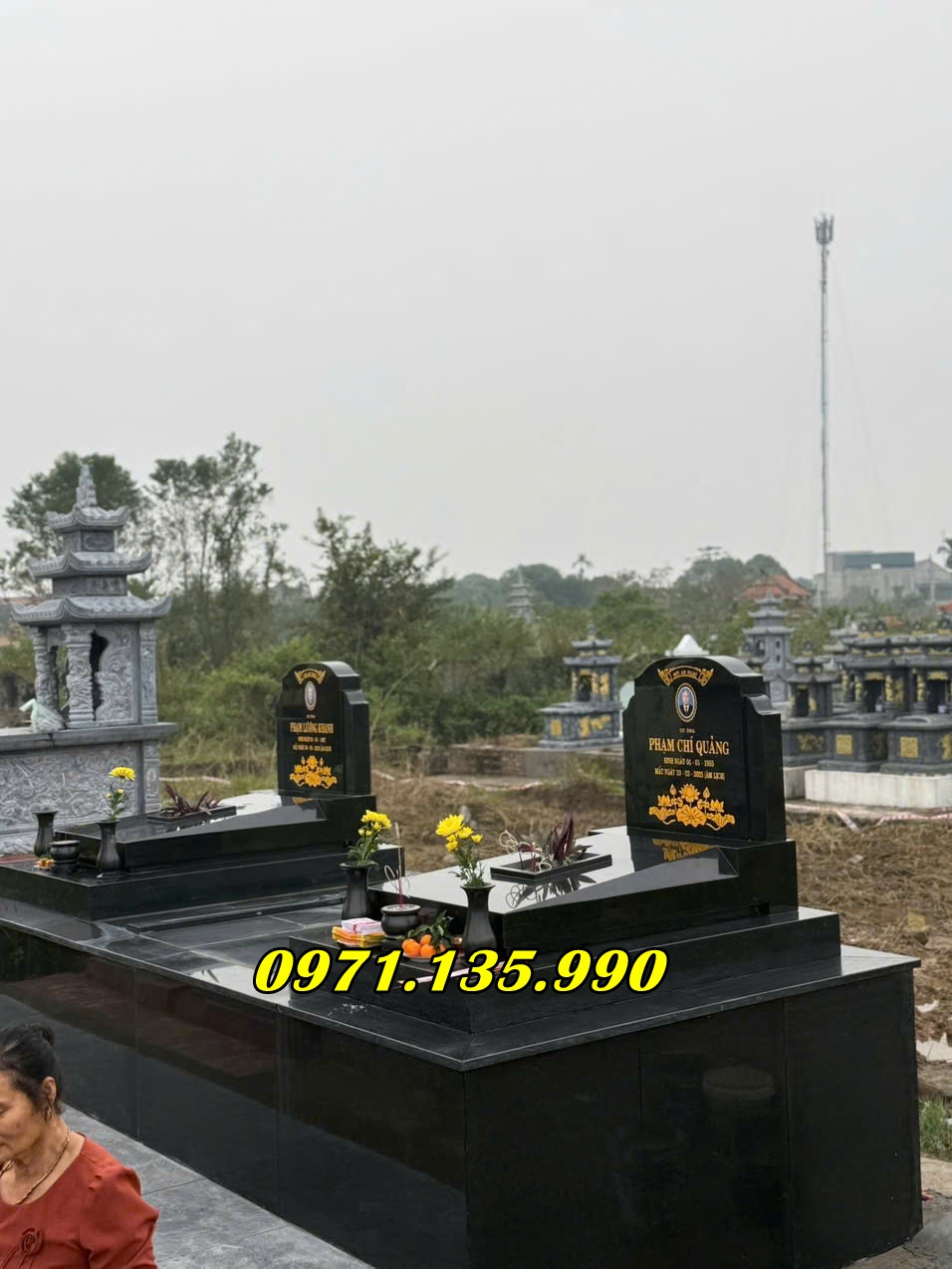 Mộ đá Bắc Giang – Giá mộ đá, kích thước chuẩn phong thủy và các mẫu mộ đá đẹp nhất hiện nay