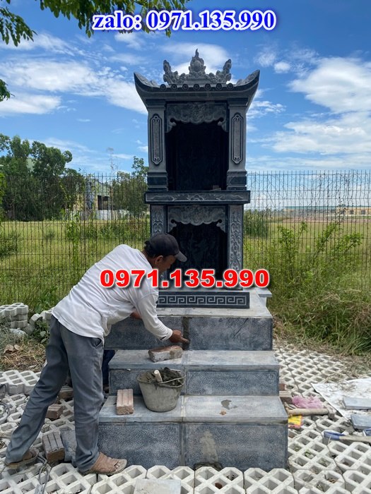 am thờ thần linh, am để tro cốt, am thờ trước nhà, kích thước am thờ, giá bán am thờ,