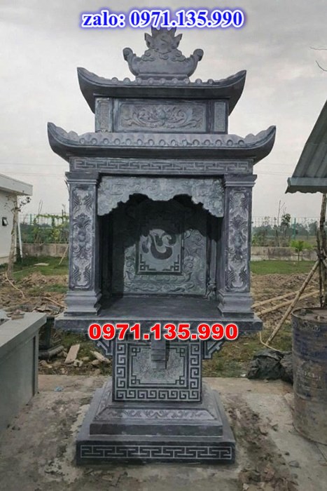am thờ thần linh, am để tro cốt, am thờ trước nhà, kích thước am thờ, giá bán am thờ,