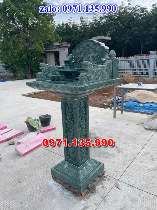 bàn thờ bằng đá, giá bán cây hương đá, kích thước cây hương đá, bàn thờ thần linh, bàn thờ nghĩa trang,