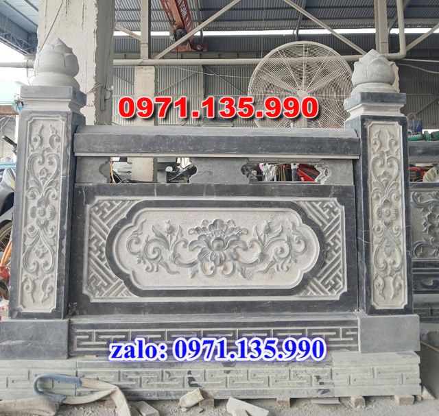 lan can đá, hàng rào đá, tường bao đá, giá bán lan can hàng rào đá, kích thước tường bao hàng rào đá, báo giá nơi bán lan can đá,
