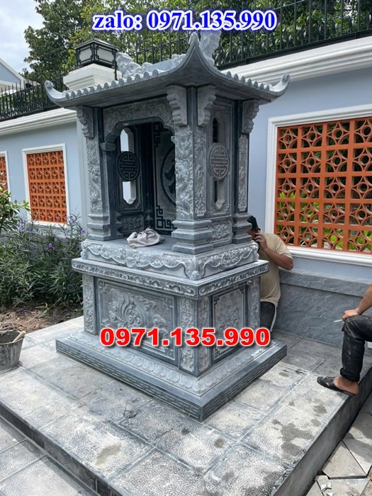 am thờ thần linh, am để tro cốt, am thờ trước nhà, kích thước am thờ, giá bán am thờ,