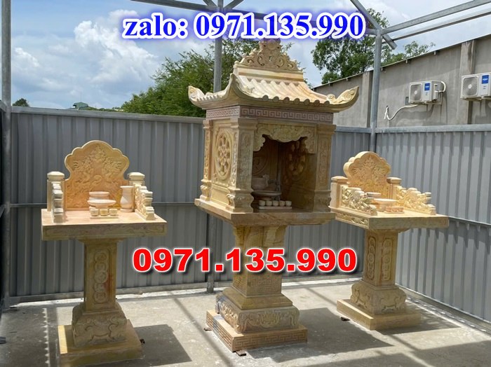 bàn thờ bằng đá, giá bán cây hương đá, kích thước cây hương đá, bàn thờ thần linh, bàn thờ nghĩa trang,