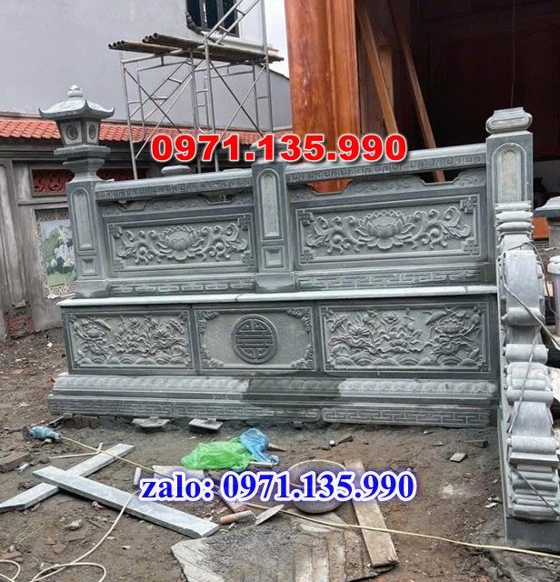lan can đá, hàng rào đá, tường bao đá, giá bán lan can hàng rào đá, kích thước tường bao hàng rào đá, báo giá nơi bán lan can đá,