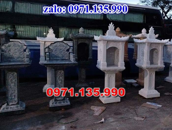 am thờ thần linh, am để tro cốt, am thờ trước nhà, kích thước am thờ, giá bán am thờ,